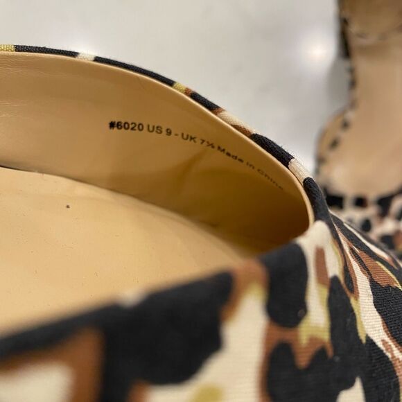 CAbi Leopard Print Ankle Strap Heels - Picture 4 of 7
